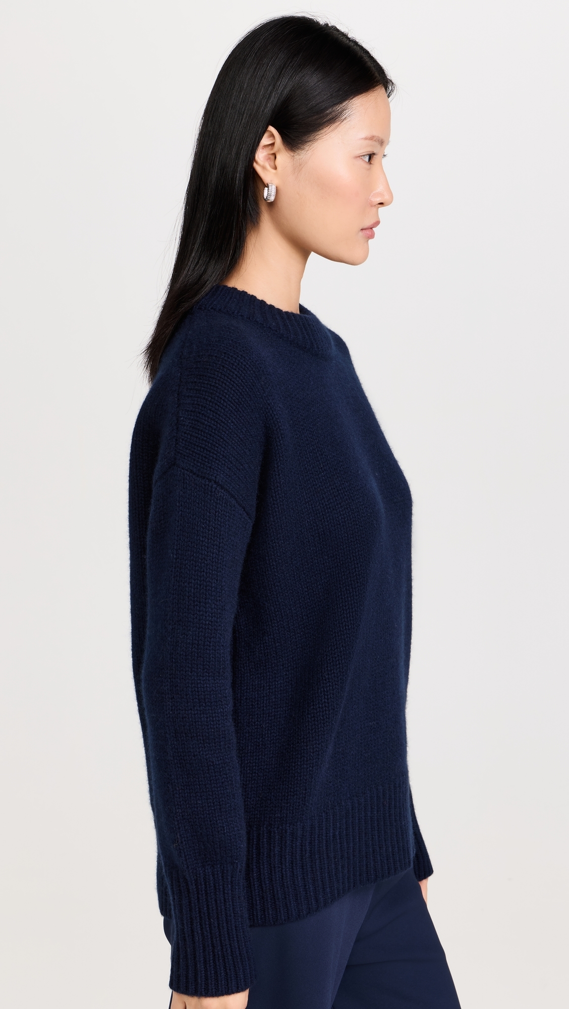 Solid Marin Sweater Navy