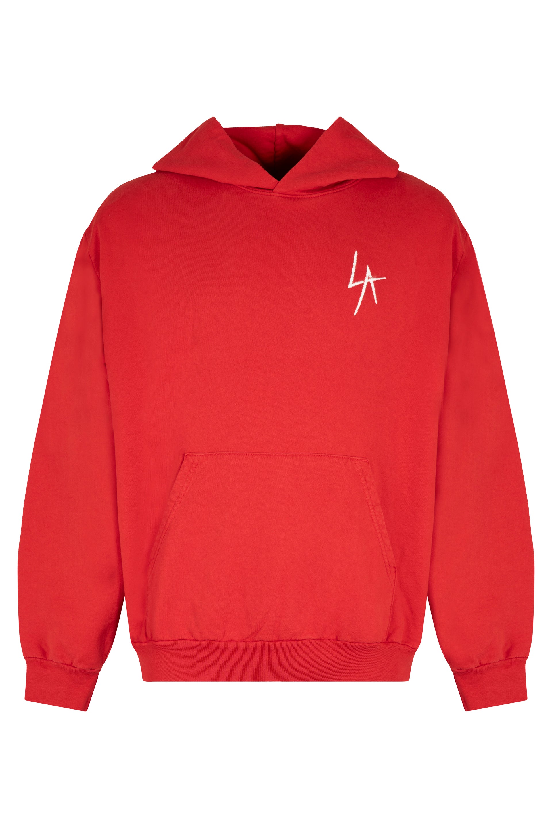 Ribbed Edge Cotton Hoodie for Men