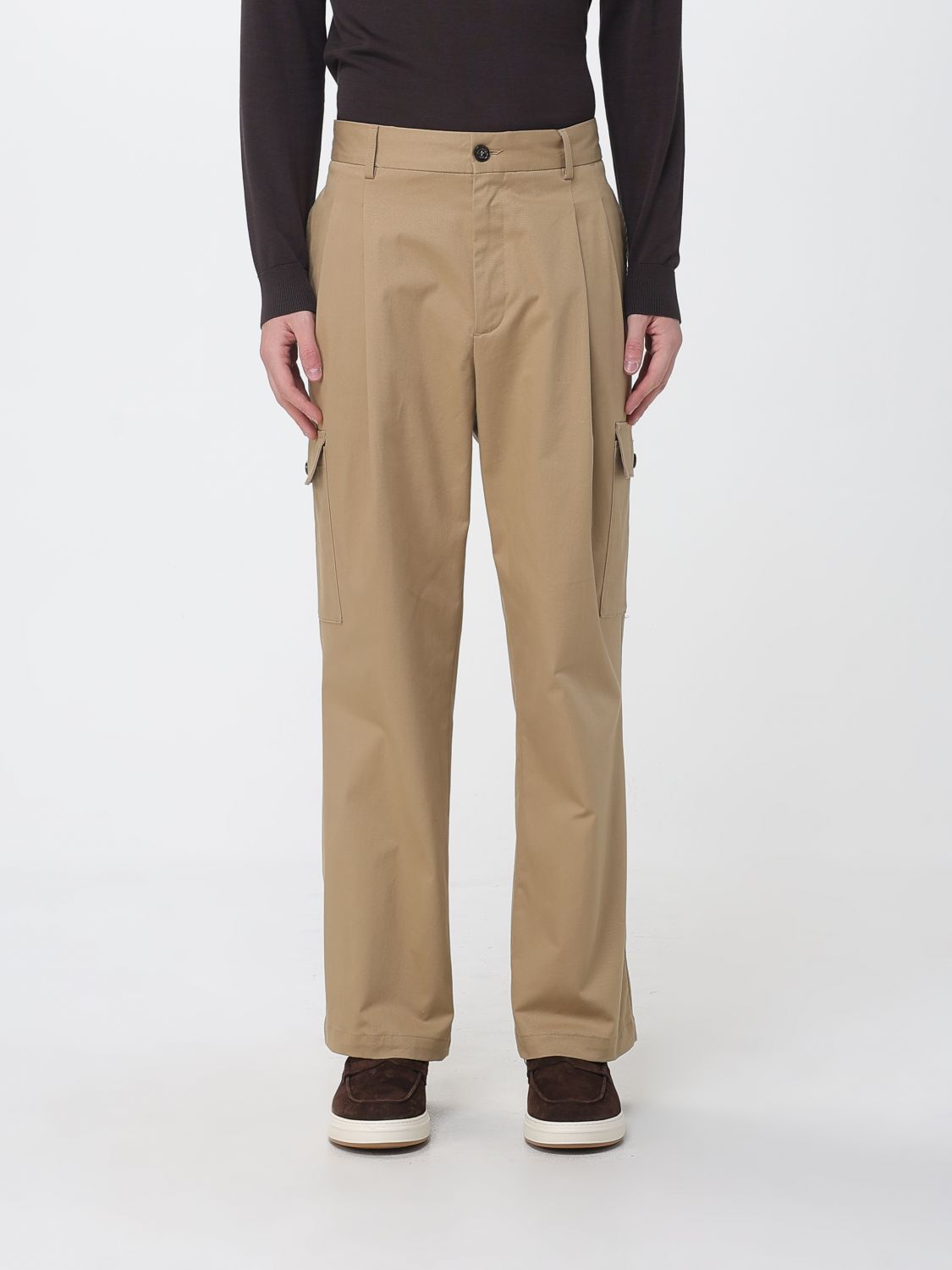 Pants Men color Brown