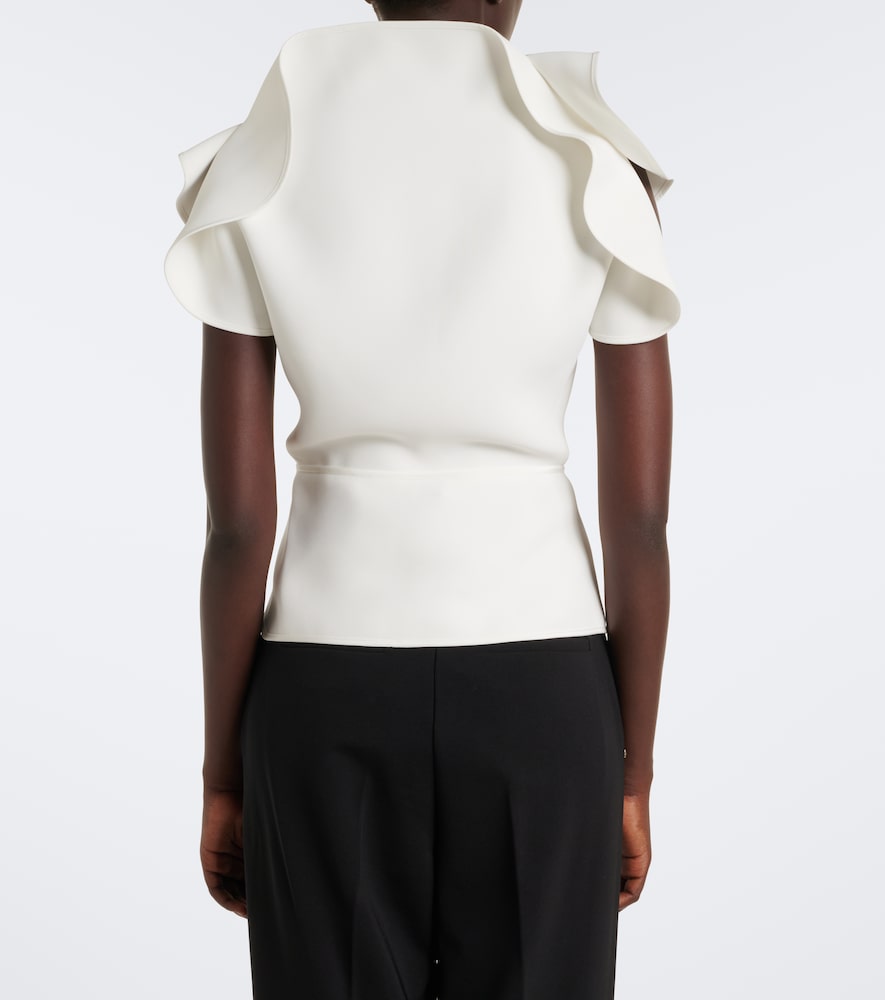 Whirl draped top