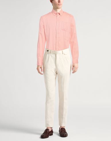 Barbour Man Shirt Apricot Size L Cotton