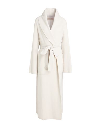 Woman Coat Beige Size 14 Cashmere