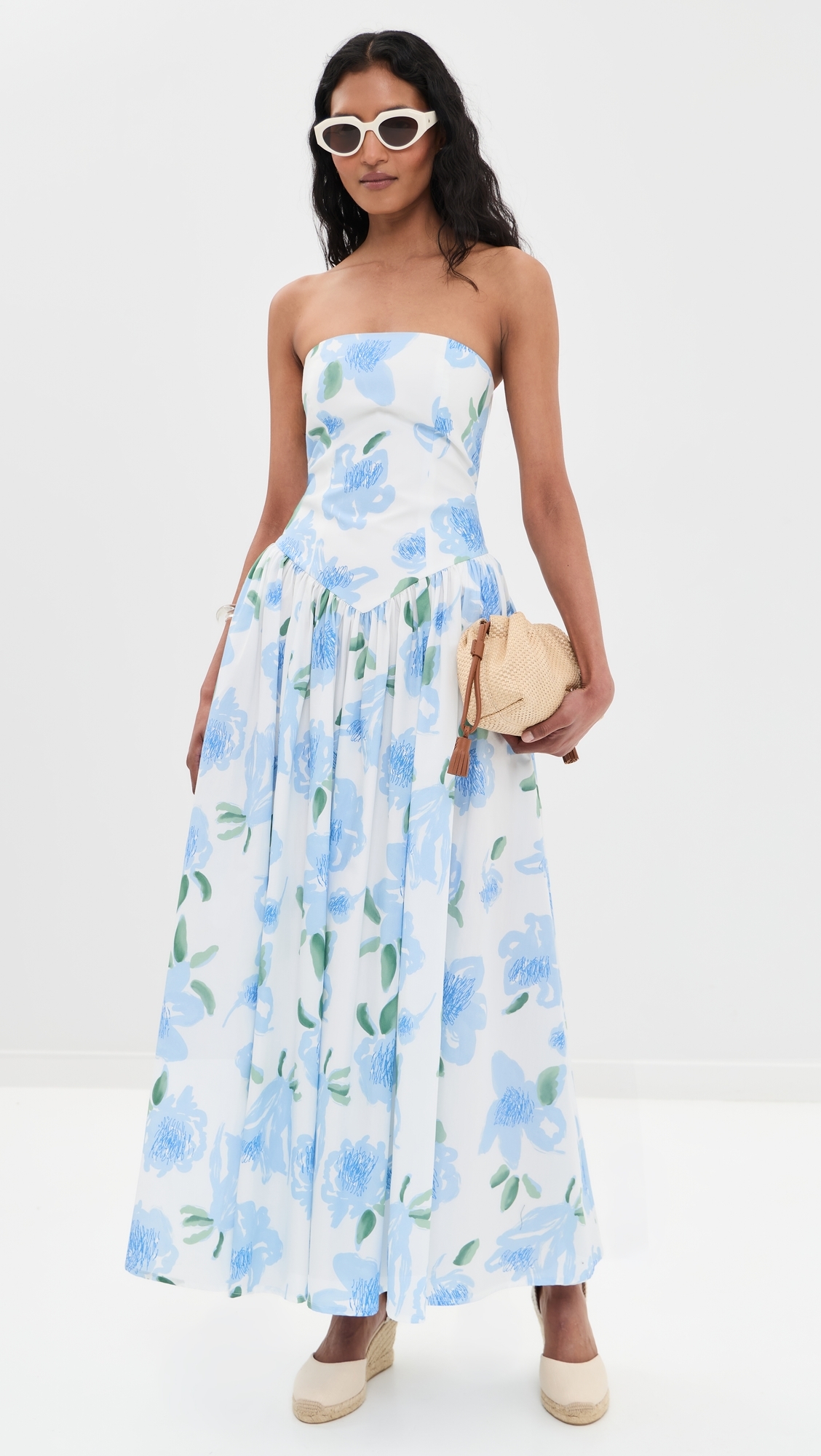 Golondrina Dress Peonia Blue