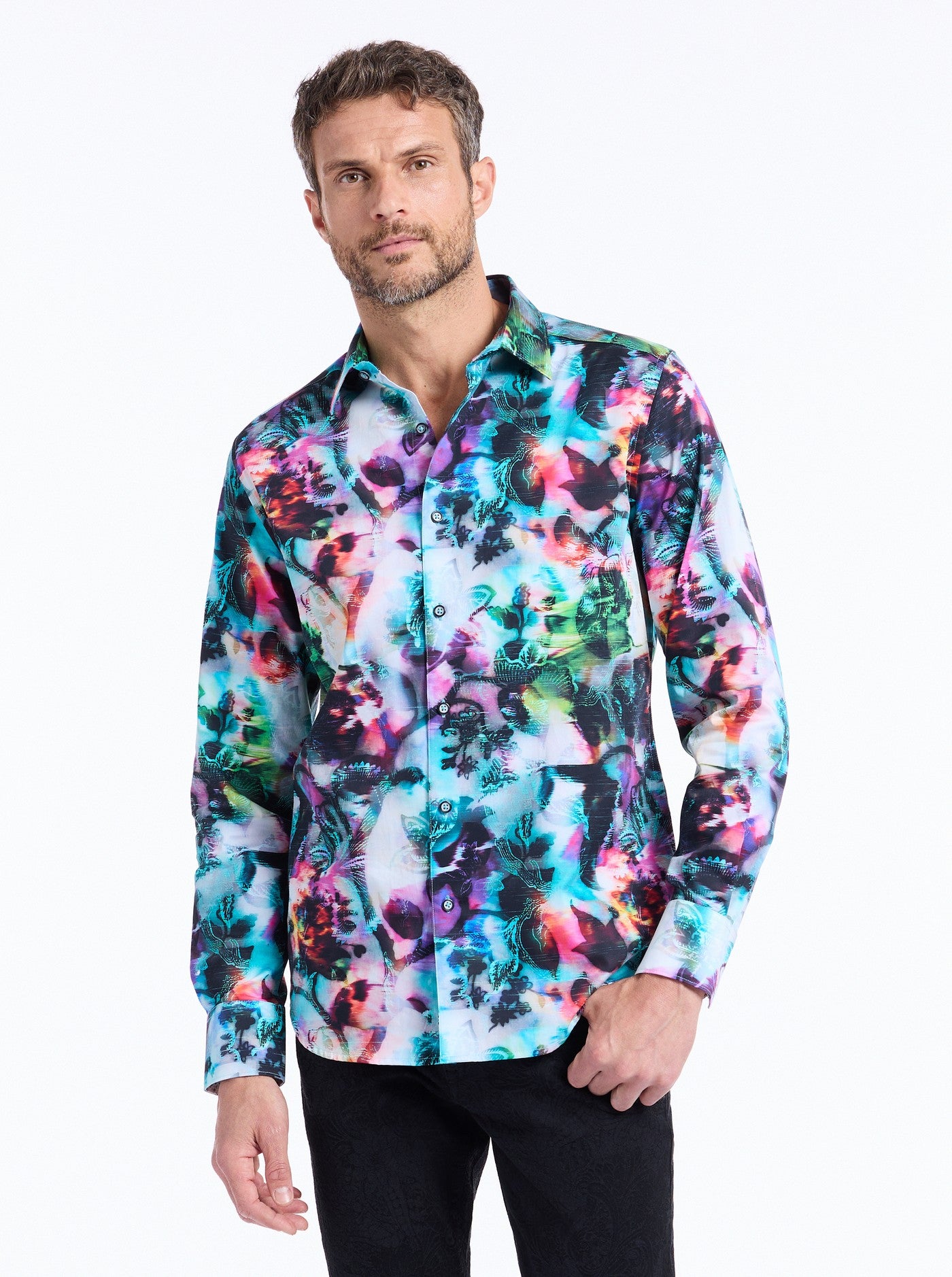 Robert Graham Ashbury Long Sleeve Button Down Shirt