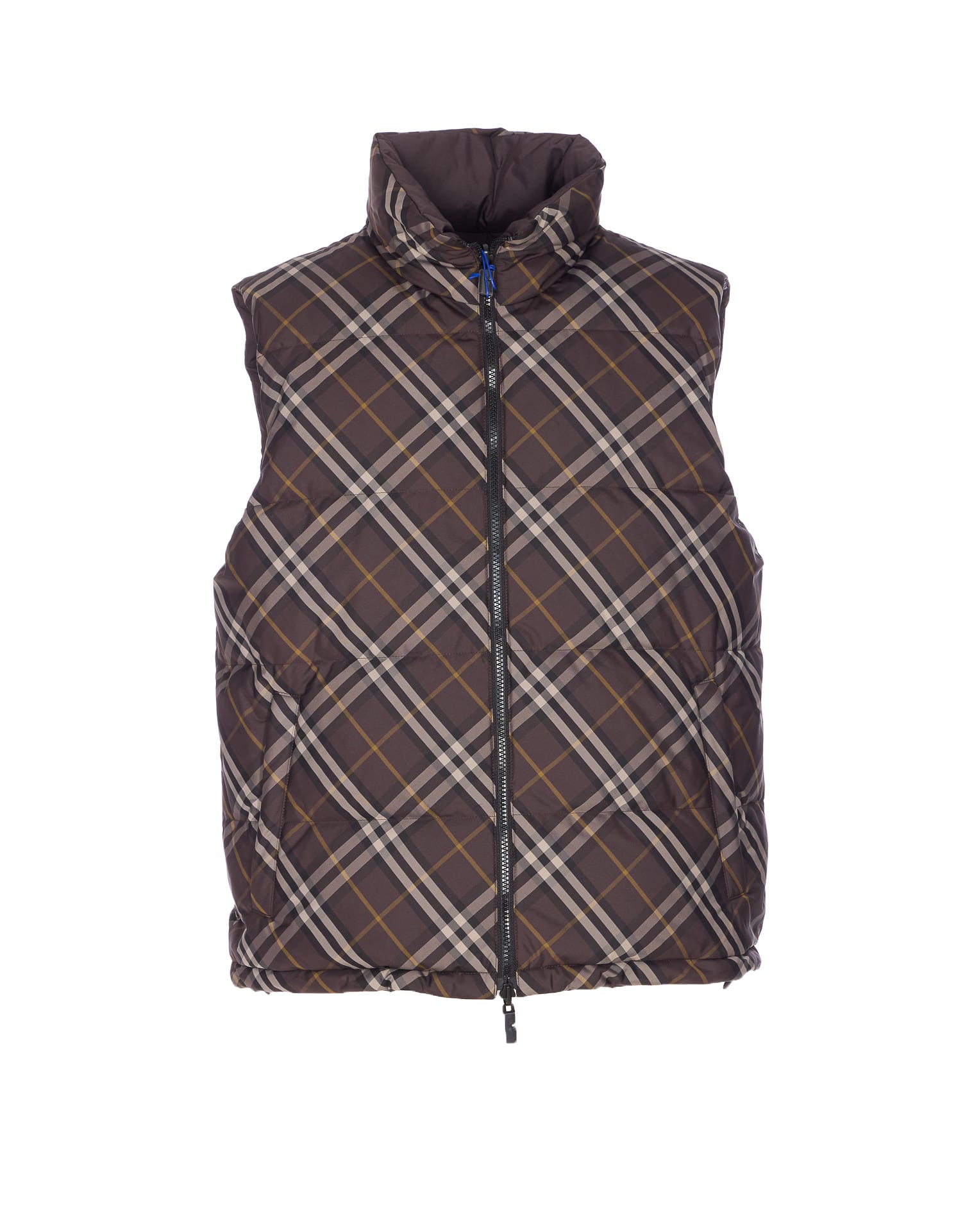 Check Reversible Padded Vest