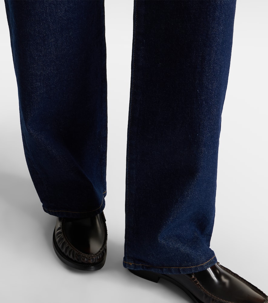 Harper mid-rise straight jeans