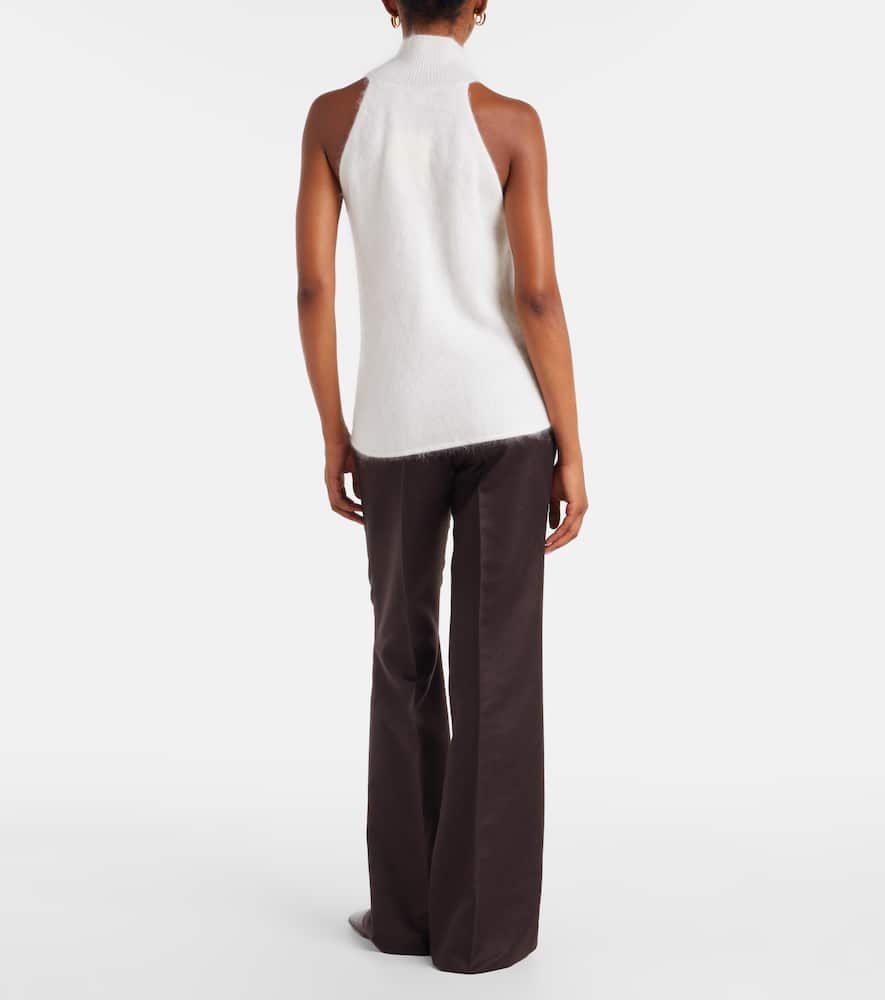 Leya knitted cashmere tank top