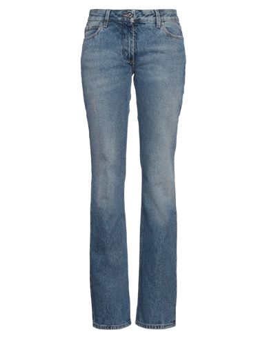 Off-white Woman Jeans Blue