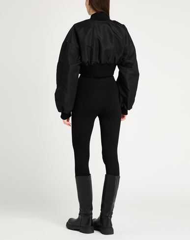 Woman Jacket Black Size 8 Polyamide