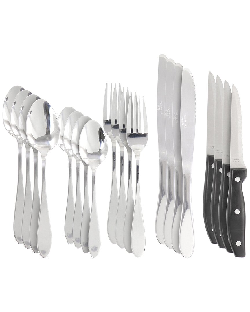 Silvermist 20pc Stainless Steel Flatware Set