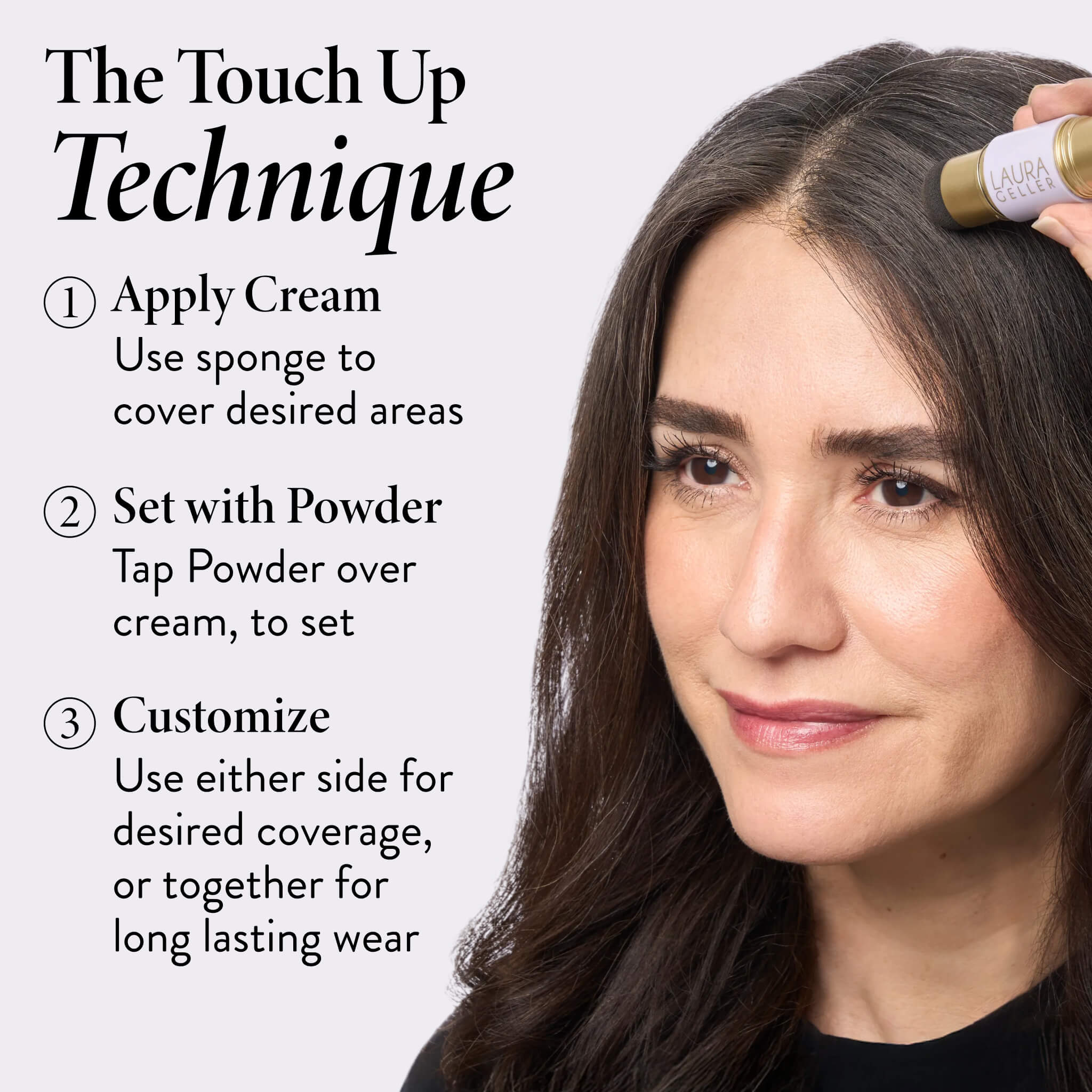 Root Touch Up Hair & Brow Concealing Cream + Powder Blonde