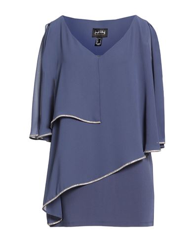 Signature Woman Top Slate blue Size 12 Polyester