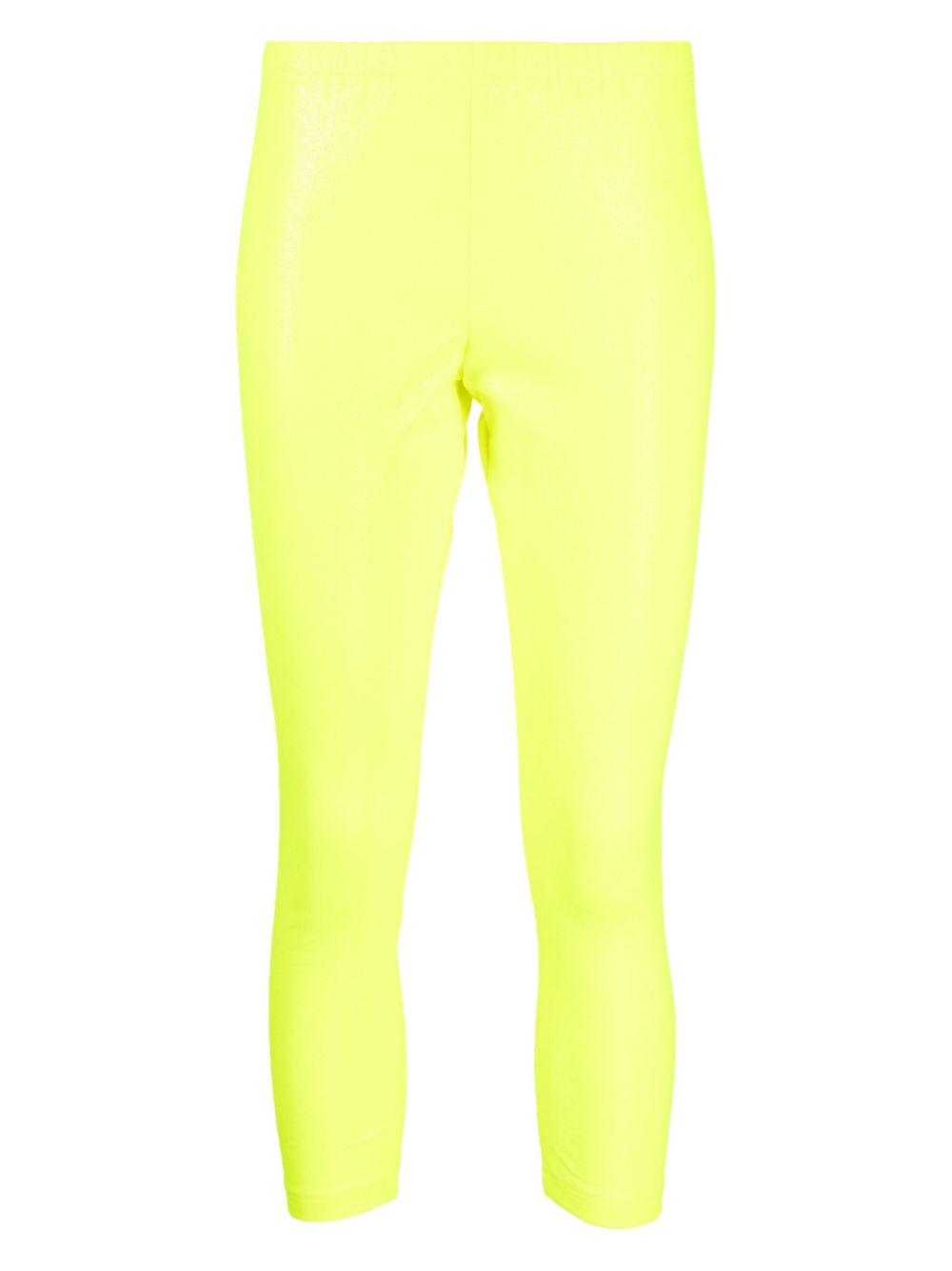 Shimmer-finish tights - Yellow
