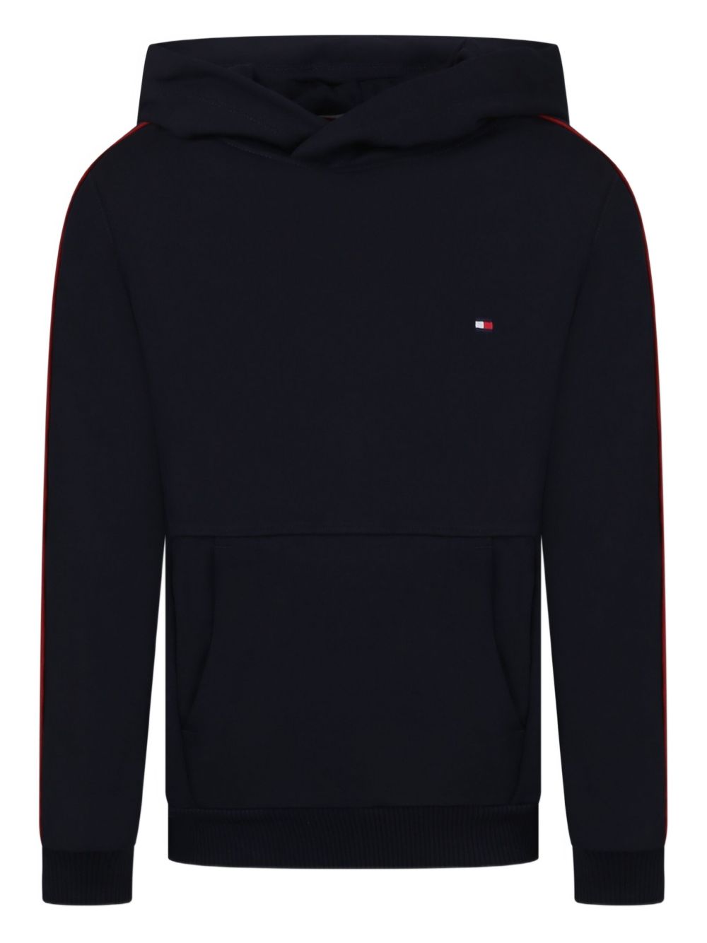 Panelled hoodie - Blue