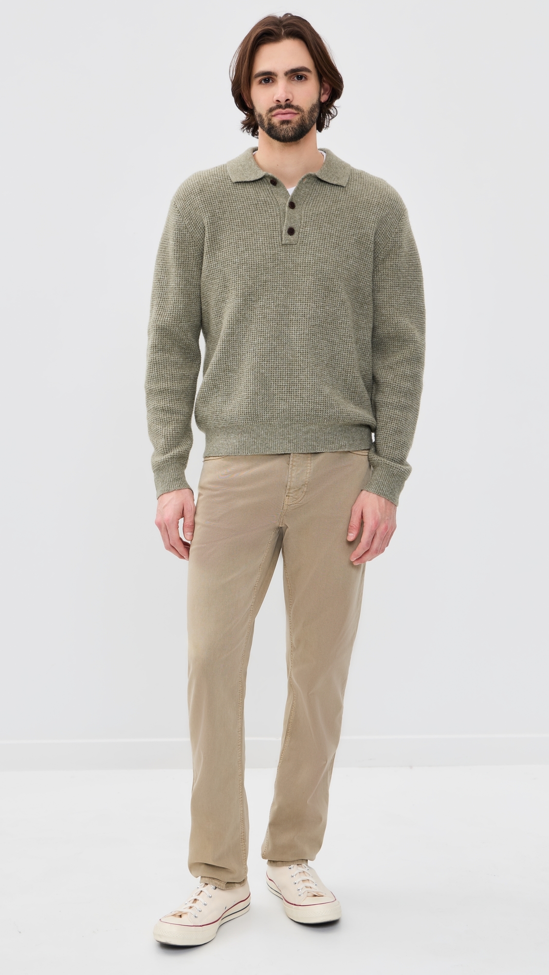 Modern Straight Jeans Antique Thyme