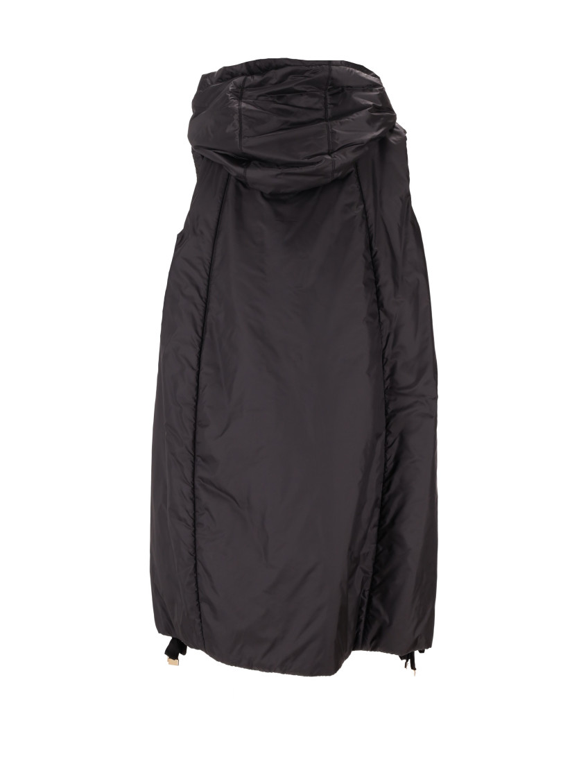 Black Sleeveless Jacket
