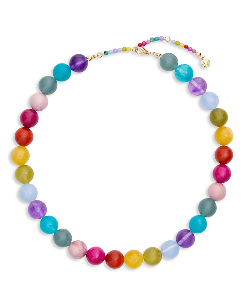 Mini Jane Beaded Necklace, 17-20.5
