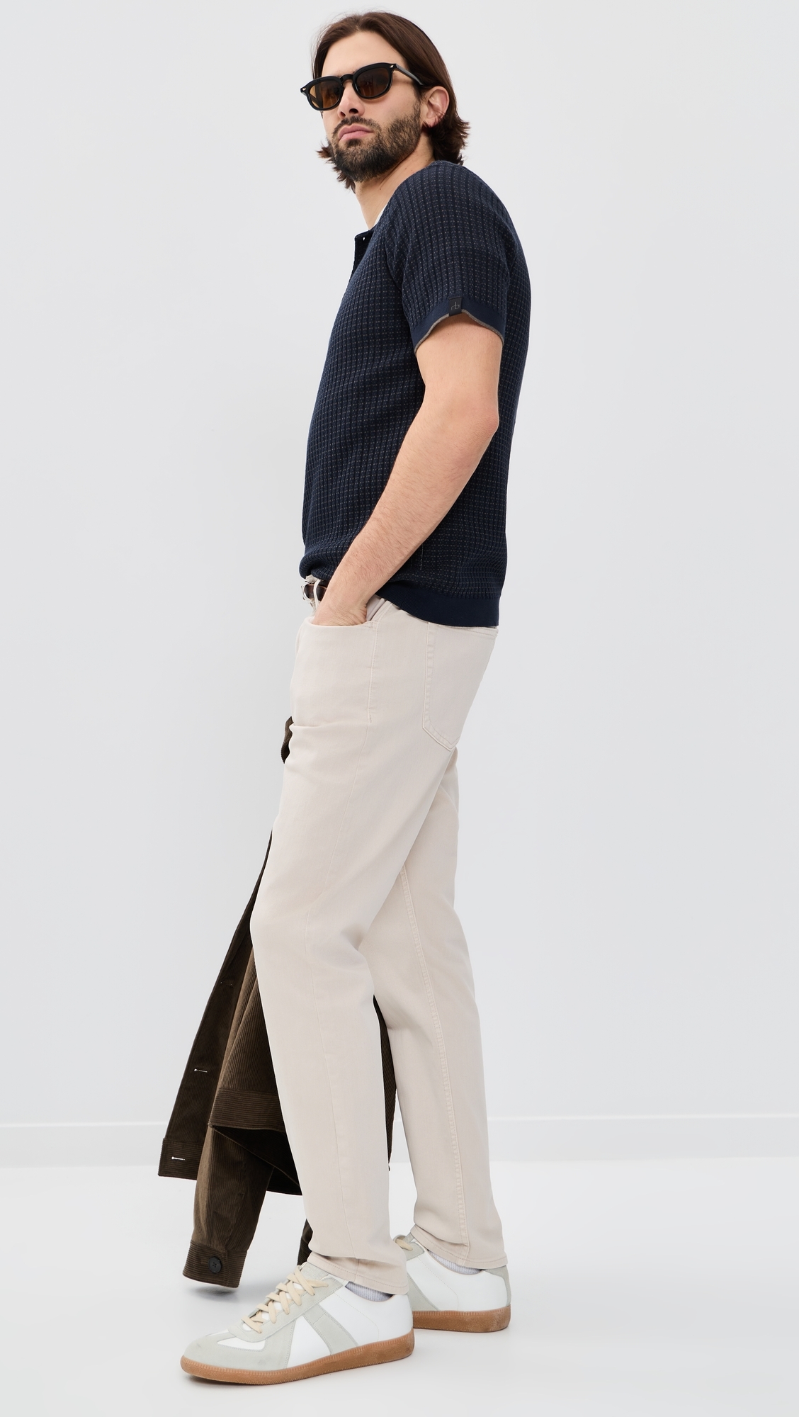 Harvey Rib Polo NVYMT