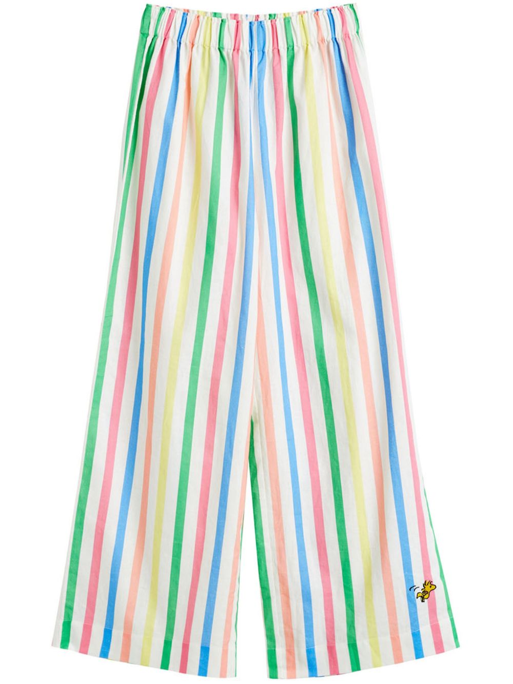 Chinti & Parker x Snoopy striped trousers - White