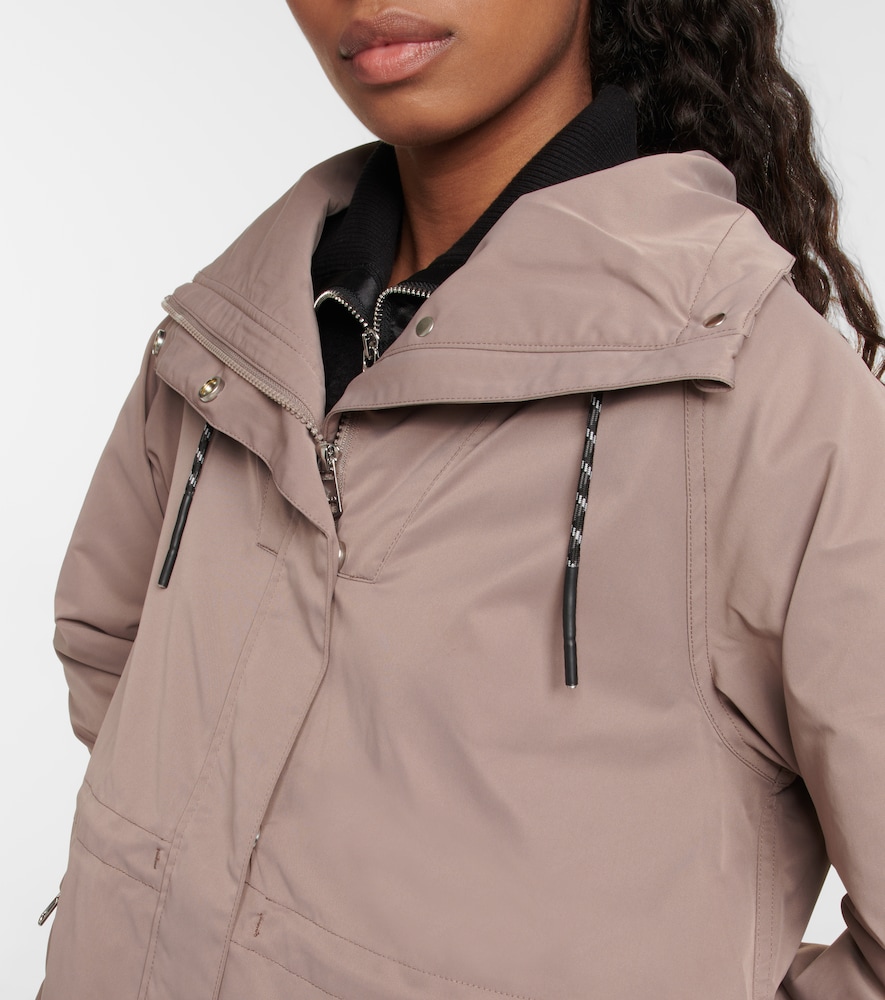 Grove technical-twill parka