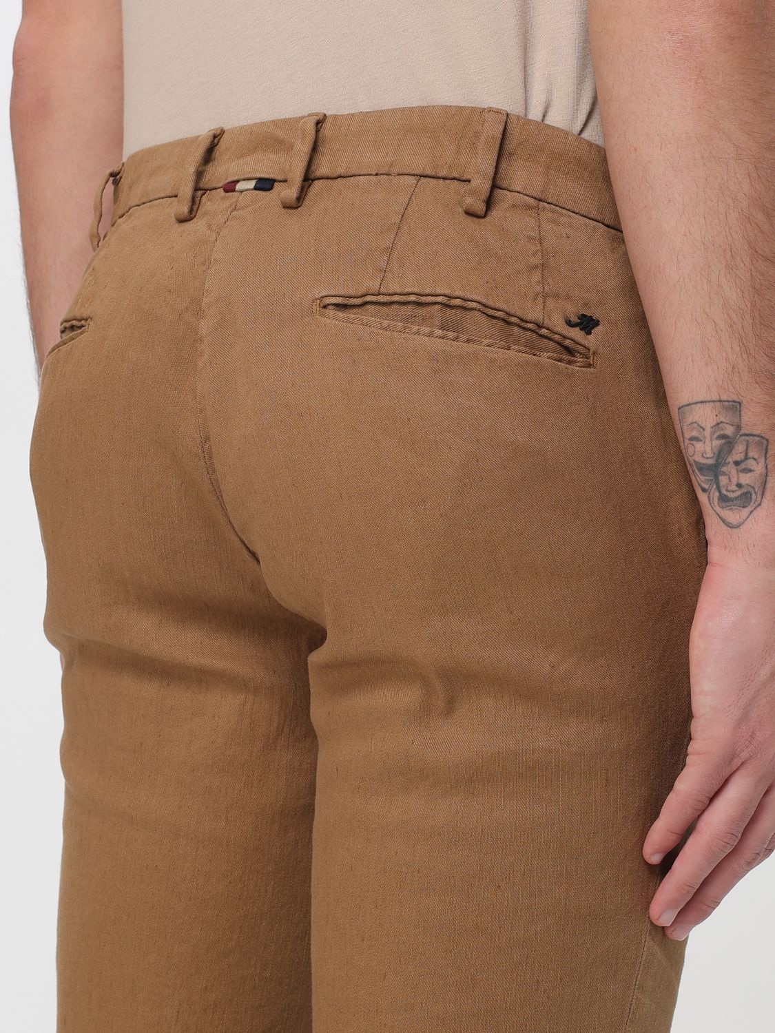 Pants Men color Natural