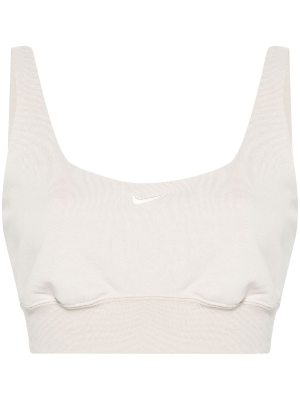 Chill Terry cropped top - Neutrals