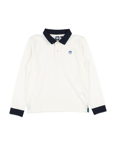 Kid Boy Polo shirt White Size 10 Cotton