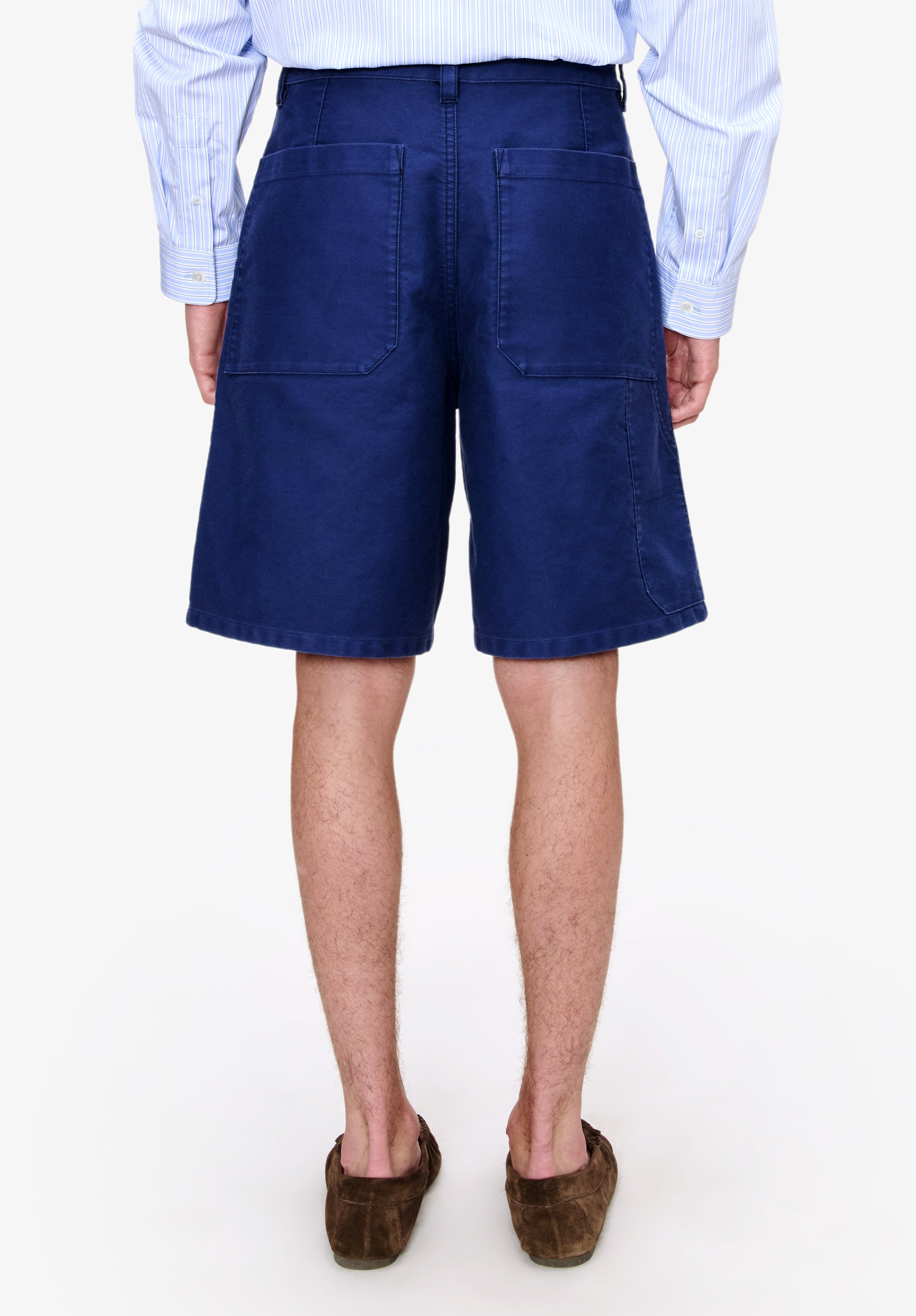 A. P.C. Andy Bermuda Shorts M Iaj - Marine Blue
