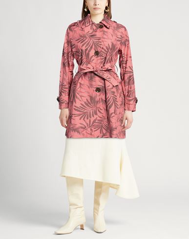 Woman Overcoat & Trench Coat Red