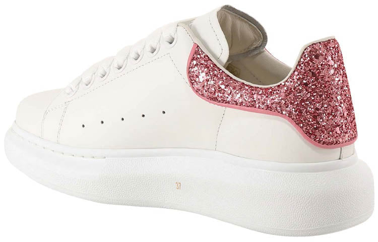 (WMNS) Oversized Sneaker 'Beige Pink Glitter'