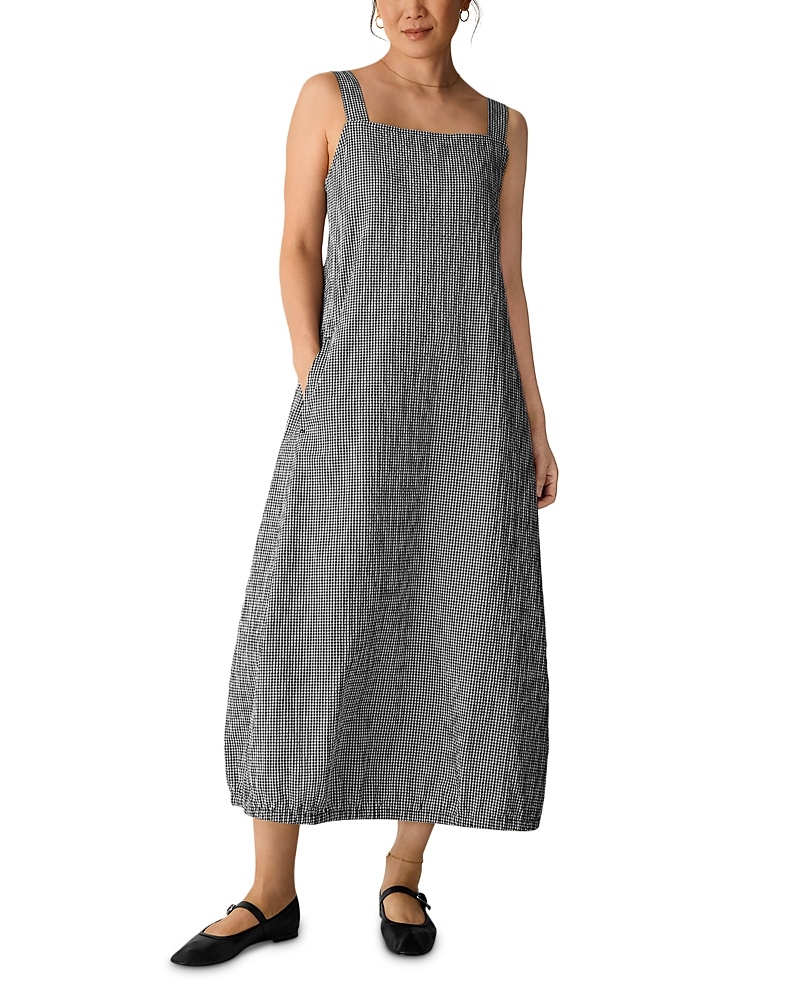 Square Neck Lantern Dress