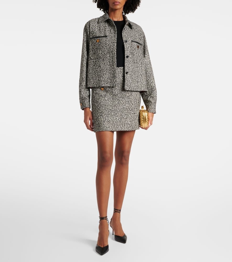 Demien wool-blend tweed jacket