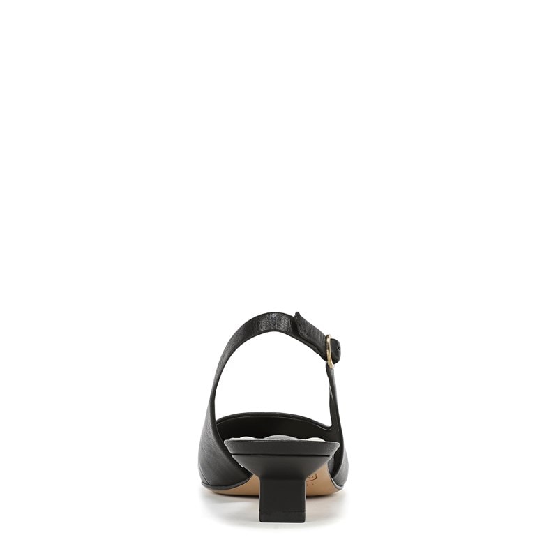 Women's Pura Slingback Shoes (Black Leather)
