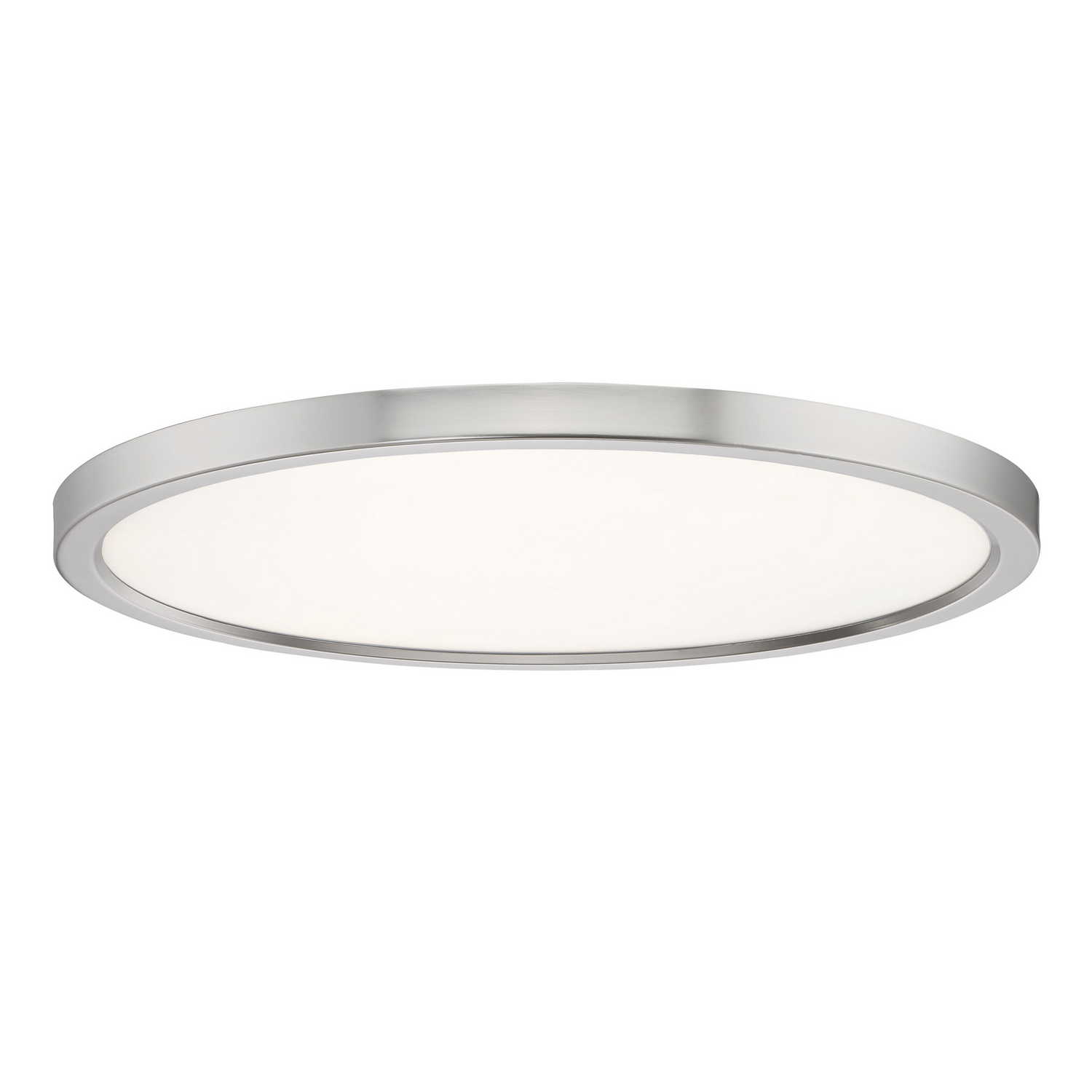 Outskirts LED Flush Mount in Brushed Nicke