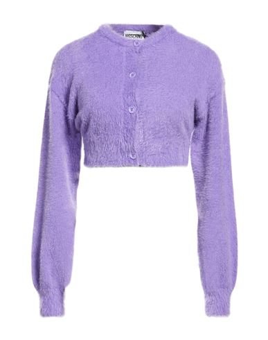 Woman Cardigan Purple Size XS Polyamide