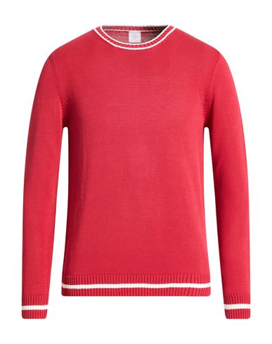 Platinum Man Sweater Red Size M Cotton