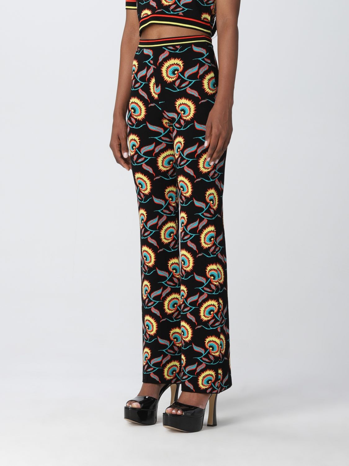 Trousers Women colour Black