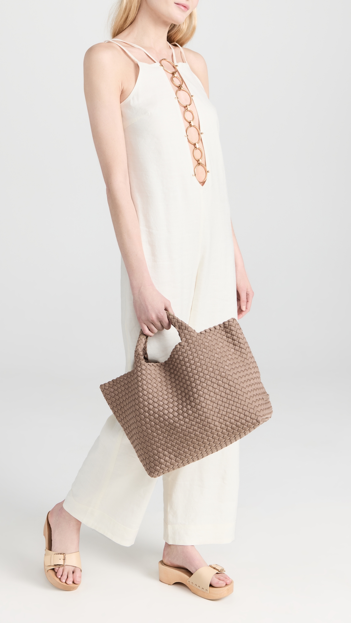 St. Barths Medium Tote Cashmere One Size