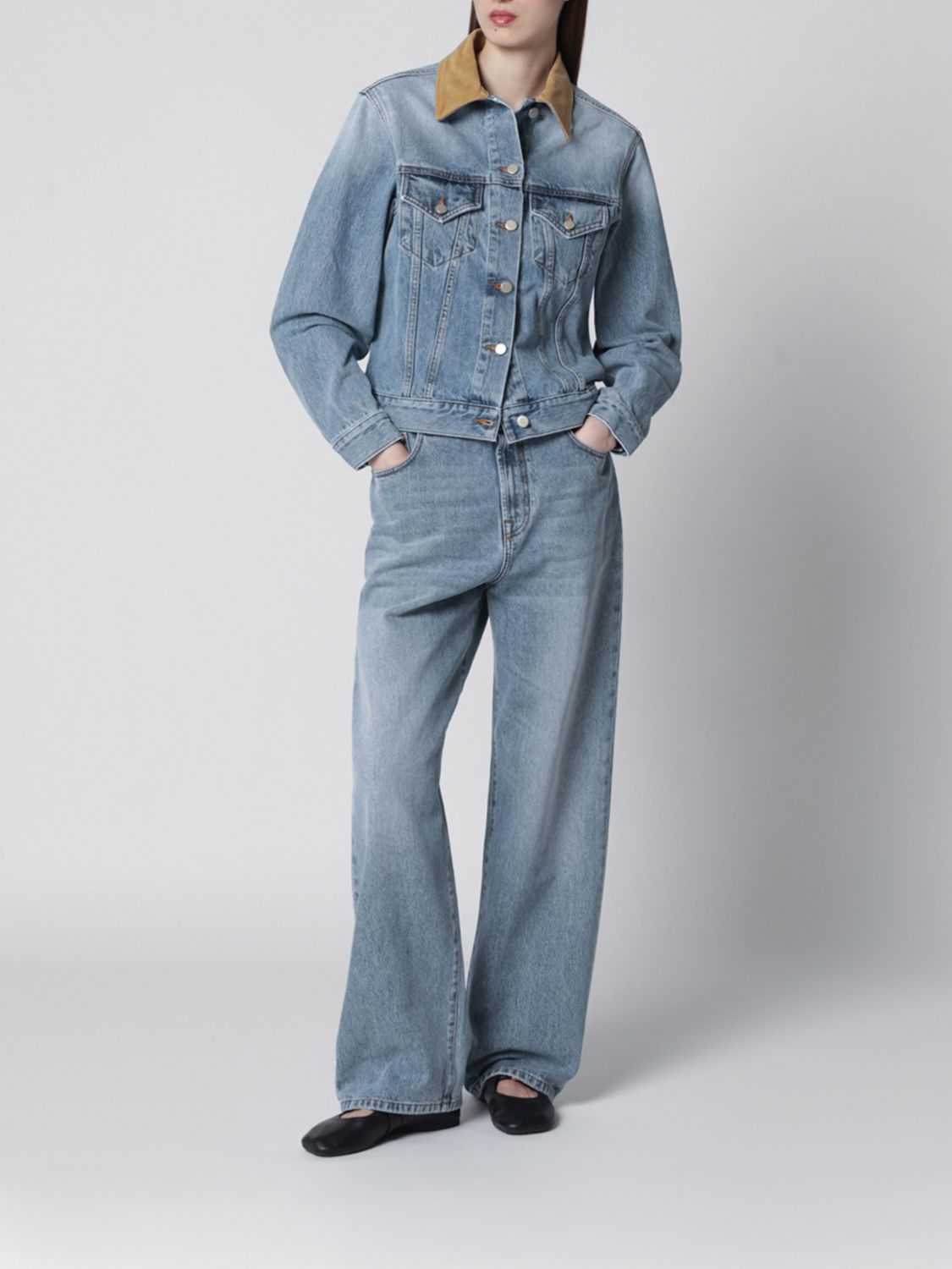Jacket Woman color Denim