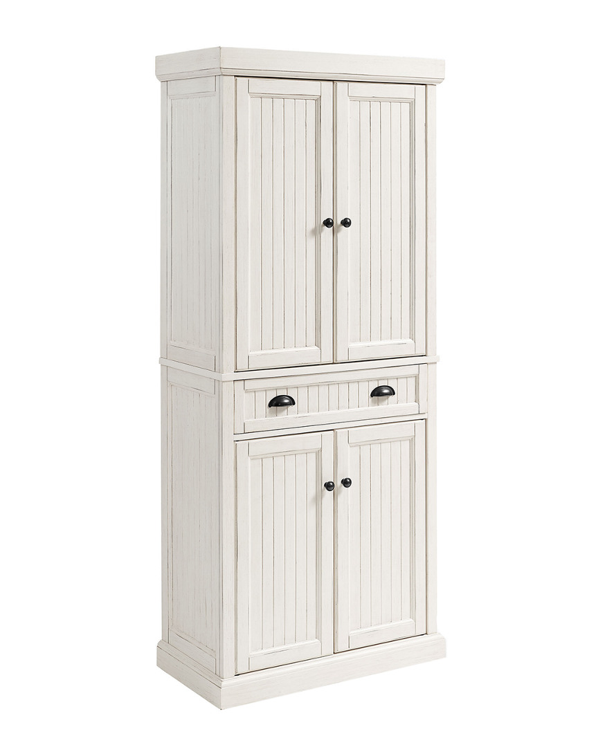 Seaside 71in White Kitchen Pantry