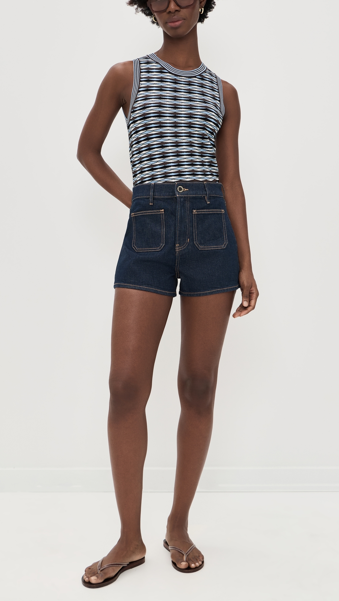 Elijah Shorts Indigo Rinse