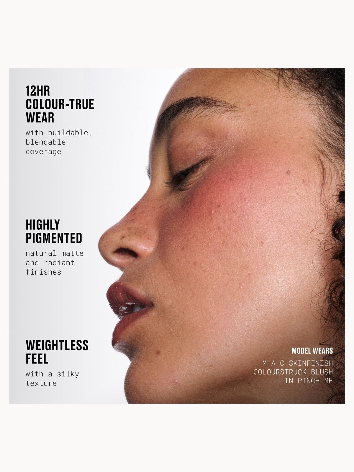 MAC Skinfinish Colourstruck Blush 4.5g Various Shades - Film Noir Buff