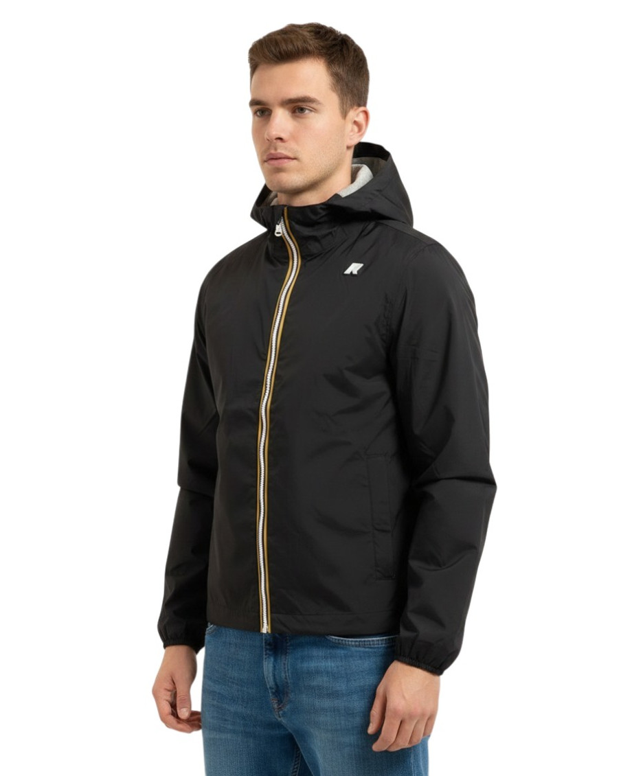 Black Regular Hood Jacket