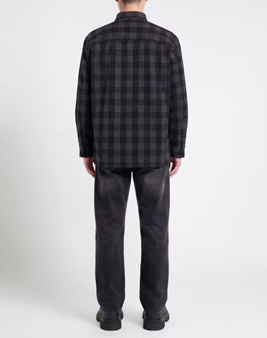 Man Shirt Charcoal Size L Organic cotton