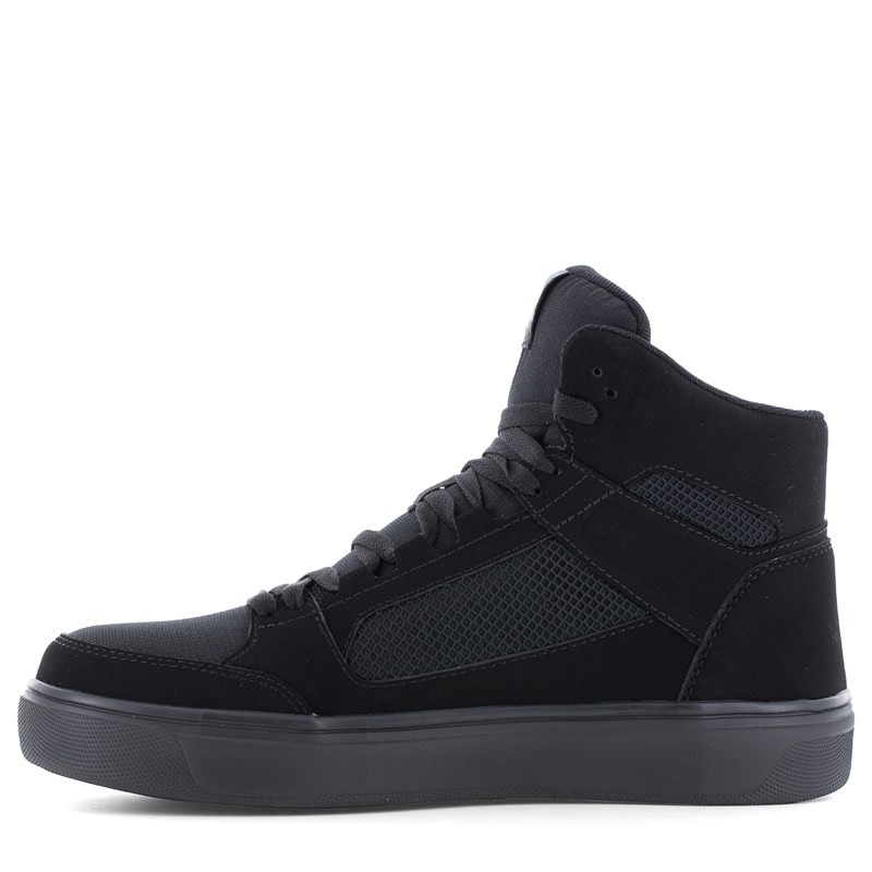 Women's Evolve Slip Resistant High Top Work Shoes (Triple Black)