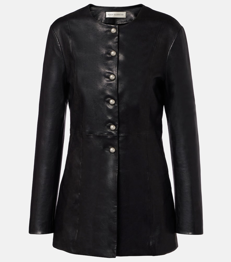 Parlor leather jacket