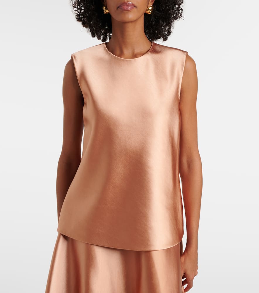 Satin top