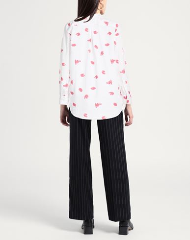 Woman Shirt White Size 10 Cotton