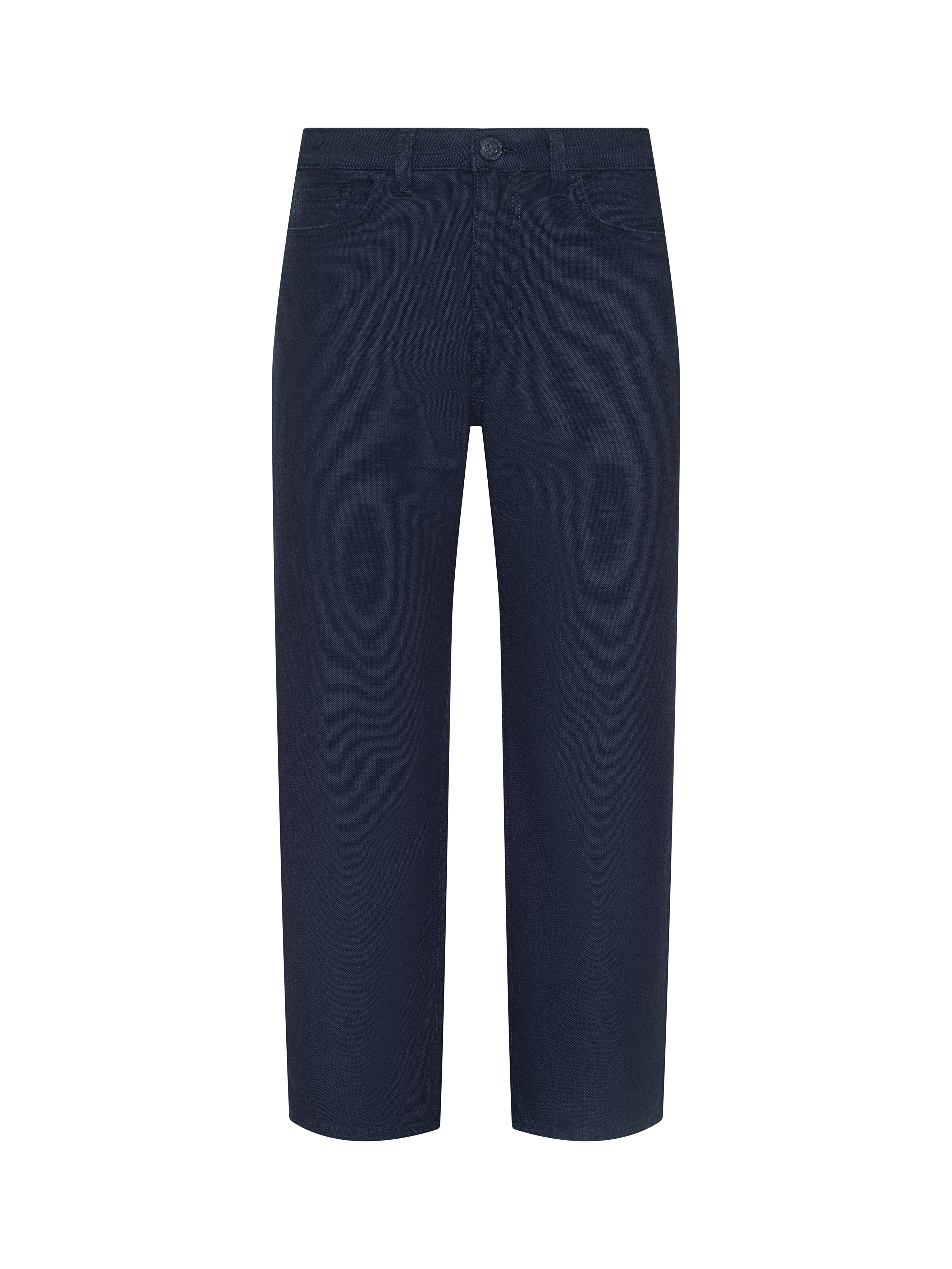 Mallis Bow-Leg Jean In Saturated Blue