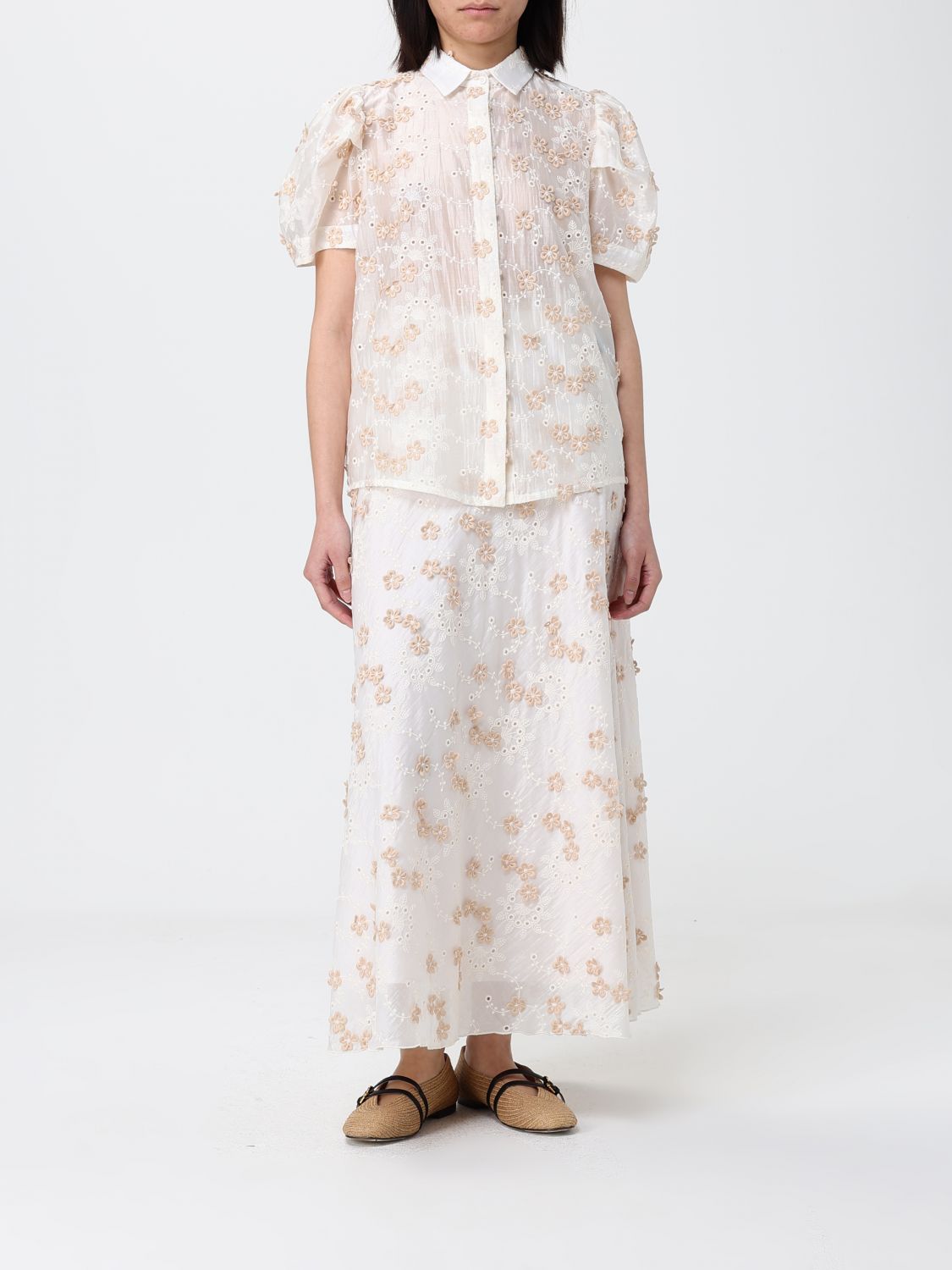 Shirt Woman color Beige